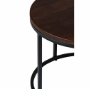Salontafel \'Prime\' L 2 delen - Notenhout