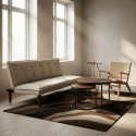 Salontafel \'Prime\' L 2 delen - Notenhout