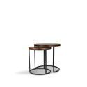 Salontafel \'Prime\' S 2 delen - Notenhout
