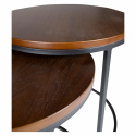 Salontafel \'Prime\' S 2 delen - Notenhout