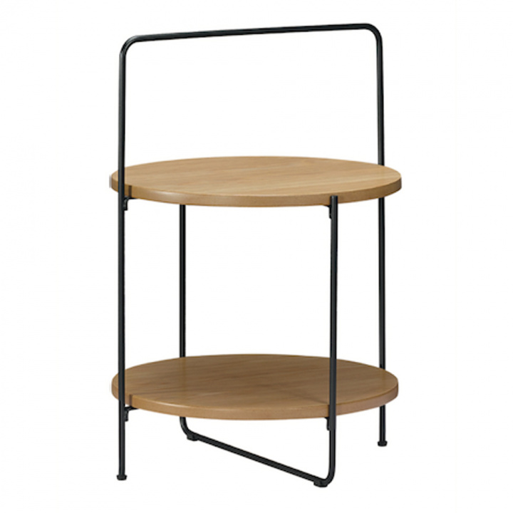 Bijzettafel \'Ylva\' - Natuurlijk/Zwart in de groep Meubels / Tafels / Bijzettafels bij Reforma (1335)