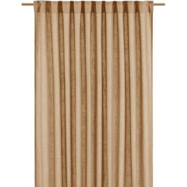 2-pack Gordijn \'Cecil\' 145x260 - Bruin in de groep Inrichting / Textiel / Gordijnen bij Reforma (1339-20-006)