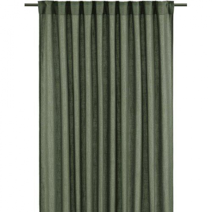 Gordijn \'Cecil\' 2-pack 145x320 - Groen in de groep Inrichting / Textiel / Gordijnen bij Reforma (1339-27-177)