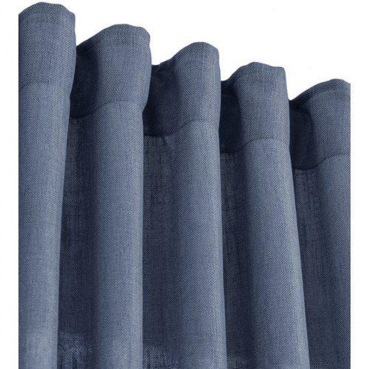 Gordijnpaneel \'Cecil\' 47x250 - Blauw in de groep Inrichting / Textiel / Gordijnen bij Reforma (1339-57-180)