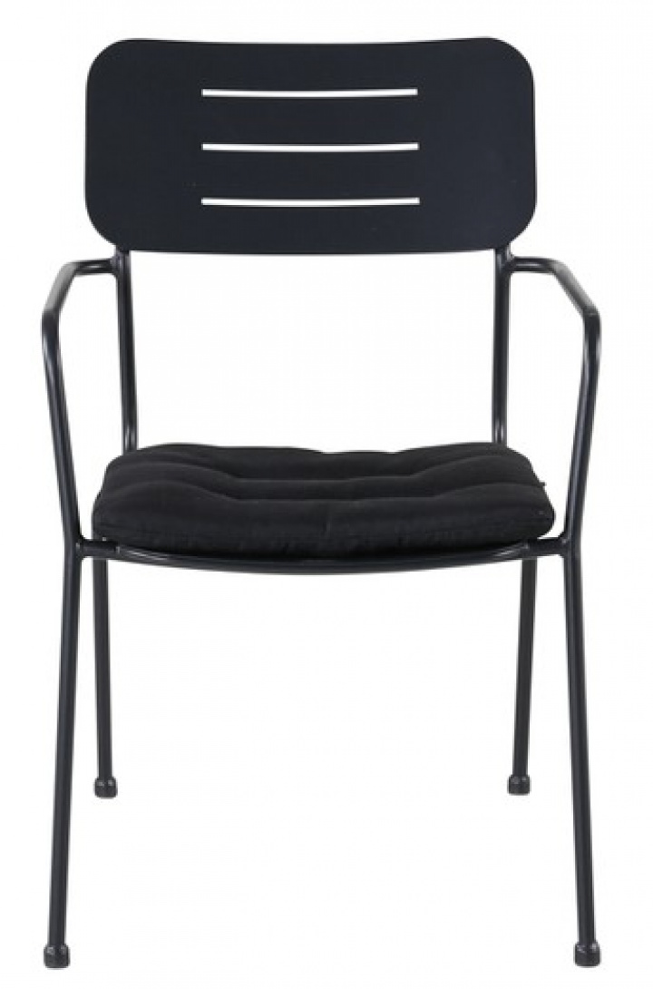 Eetstoel \'Nordanå\' - Zwart in de groep Meubels / Zitmeubels / Stoelen bij Reforma (1342-408)