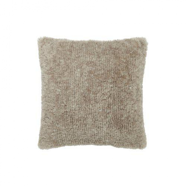 Kussenhoes \'Dolly\' 45x45 - Bruin in de groep Inrichting / Textiel / Kussenslopen bij Reforma (1358-47-022)