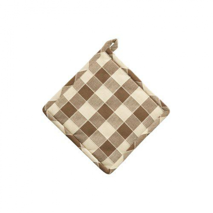 Ovenwant \'Mary\' 22x22 - Bruin in de groep Inrichting / Textiel bij Reforma (1369-42-022)