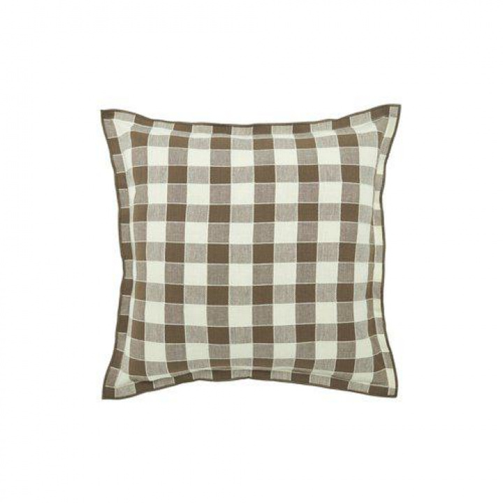 Kussenhoes \'Mary\' 45x45 - Bruin in de groep Inrichting / Textiel / Kussenslopen bij Reforma (1369-47-022)