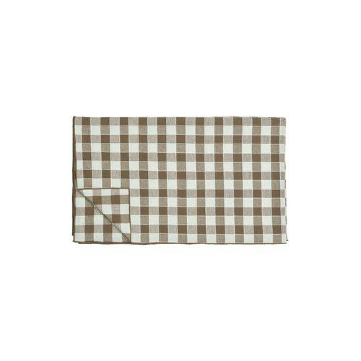 Tafellaken \'Mary\' 140x250 - Bruin in de groep Inrichting / Textiel bij Reforma (1369-85-022)