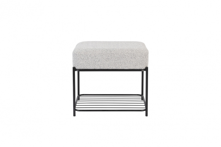 Hocker \'Milou\' Rechthoekig - Grijs in de groep Meubels / Zitmeubels / Houten krukken bij Reforma (1400034)