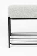 Hocker \'Milou\' Rechthoekig - Grijs