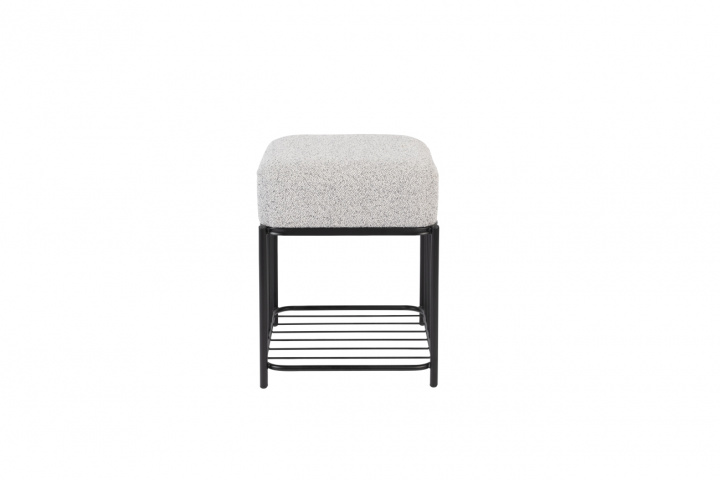 Hocker \'Milou\' Vierkant - Grijs in de groep Meubels / Zitmeubels / Houten krukken bij Reforma (1400035)