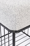 Hocker \'Milou\' Vierkant - Grijs