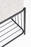 Hocker \'Milou\' Vierkant - Grijs