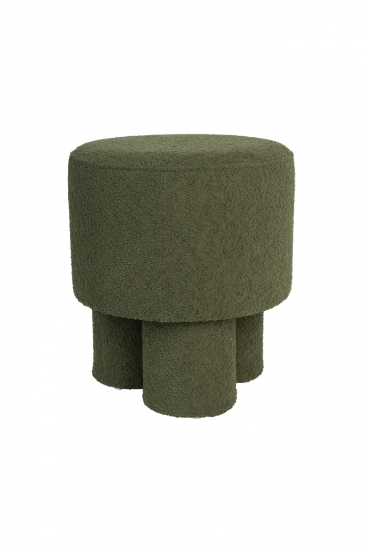 Hocker \'Marcos\' - Groen in de groep Meubels / Zitmeubels / Houten krukken bij Reforma (1400040)