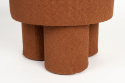 Hocker \'Marcos\' - Rood Bruin