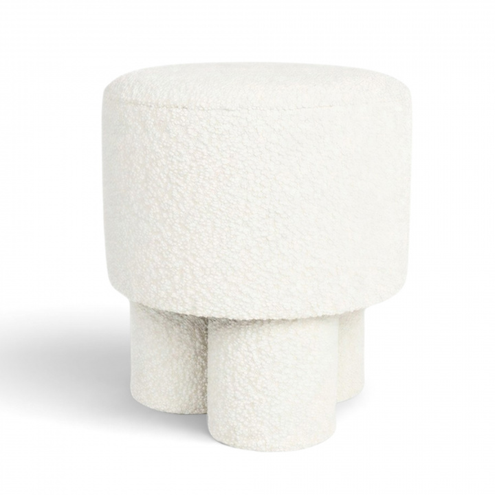 Hocker \'Marcos\' - Wit in de groep Meubels / Zitmeubels / Houten krukken bij Reforma (1400042)