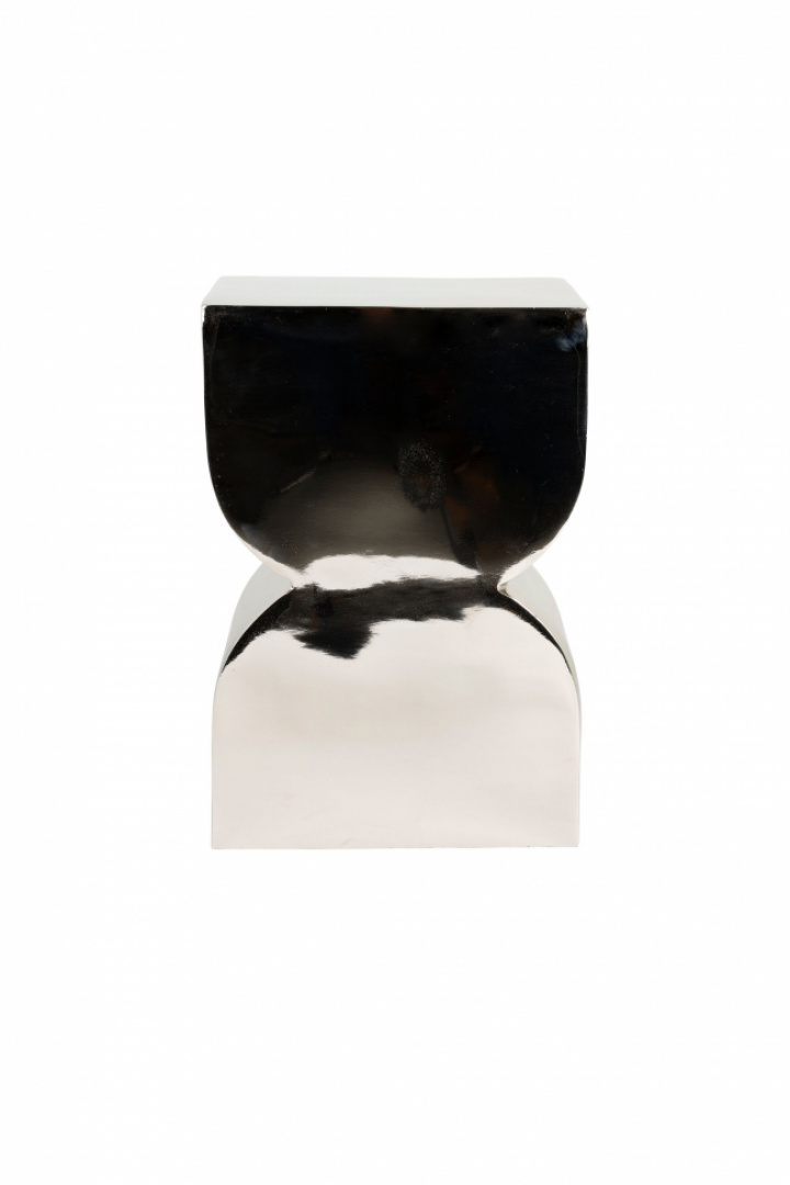 Hocker \'Cones\' - Zilver in de groep Meubels / Zitmeubels / Houten krukken bij Reforma (1400047)