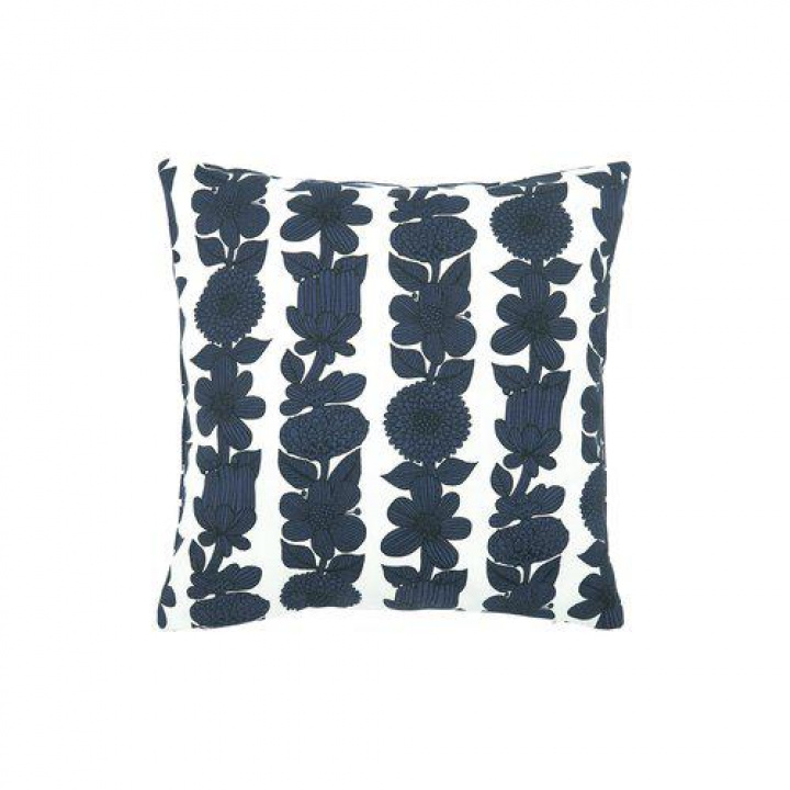 Kussenhoes \'Aster\' 45x45 - Blauw in de groep Inrichting / Textiel / Kussenslopen bij Reforma (1401-47-008)