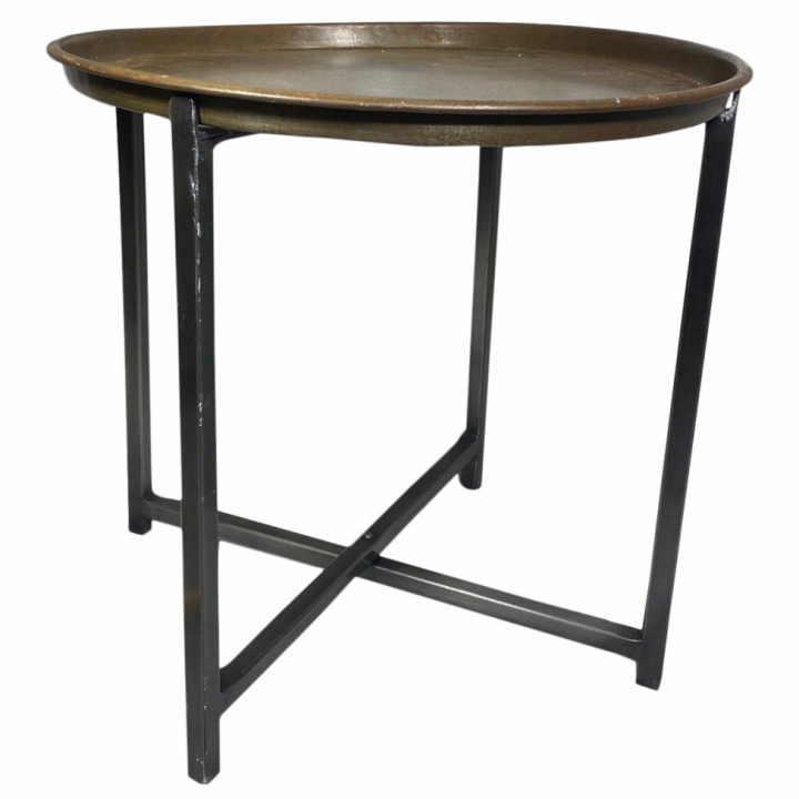 Bijzettafel \'Iron\' - Gerecycled in de groep Meubels / Tafels / Bijzettafels bij Reforma (141016)