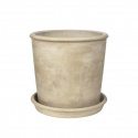 Pot \'Rolf\' rond 50cm - Beige