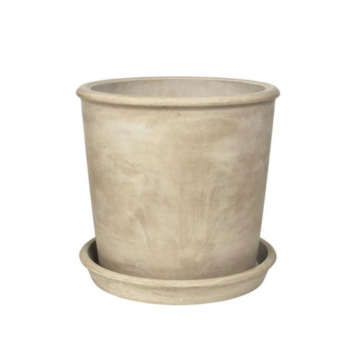 Pot \'Rolf\' rond 50cm - Beige in de groep Inrichting / Decoratie / Potten bij Reforma (14469052)