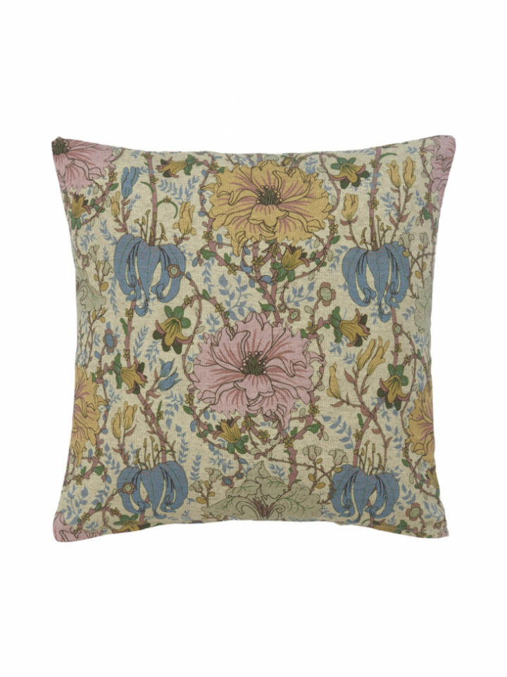 Kussenhoes \'Flore\' 45x45 - Geel in de groep Inrichting / Textiel / Kussenslopen bij Reforma (1464-47-133)