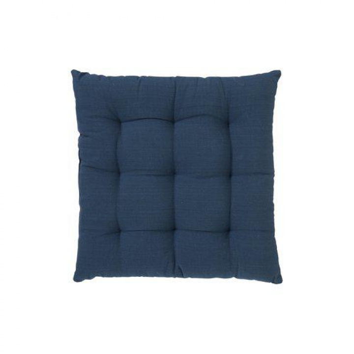 Stoelkussen \'Louie\' 40x40 - Blauw in de groep Meubels / Meubelaccessoires / Stoelkussens bij Reforma (1469-46-008)