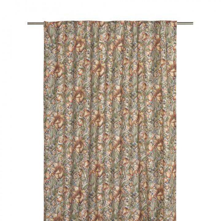Gordijn \'Theo\' 2-pack 135x260 - Beige in de groep Inrichting / Textiel / Gordijnen bij Reforma (1474-20-021)