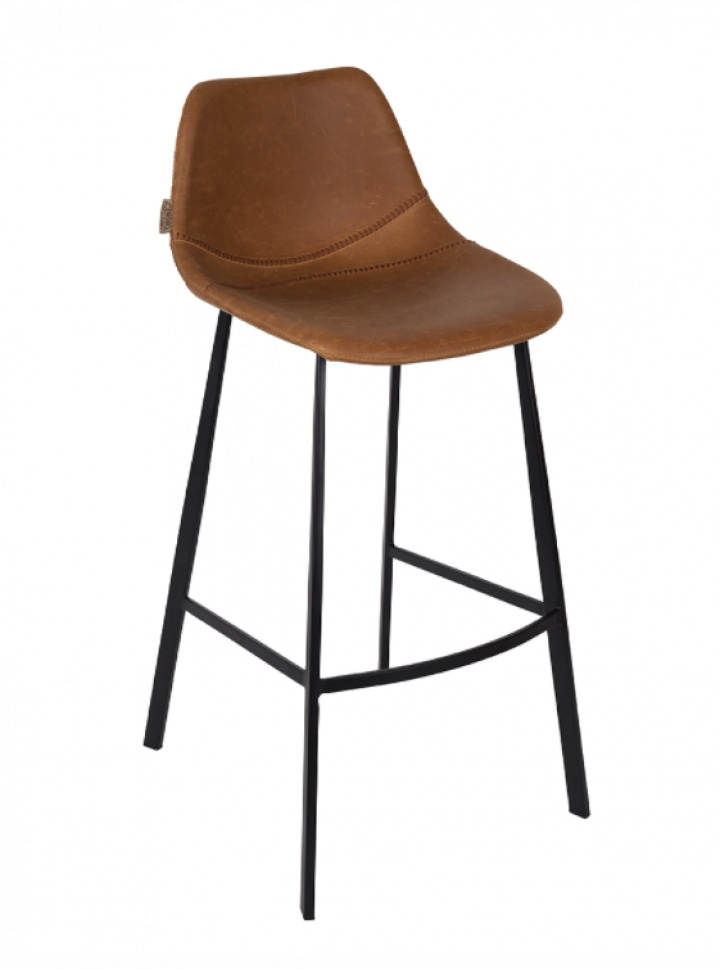 Barkruk \'Franky\' L - Cognac in de groep Meubels / Zitmeubels / Barkrukken bij Reforma (1500040)