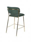 Barstoel \'Jolien\' - Groen/Goud