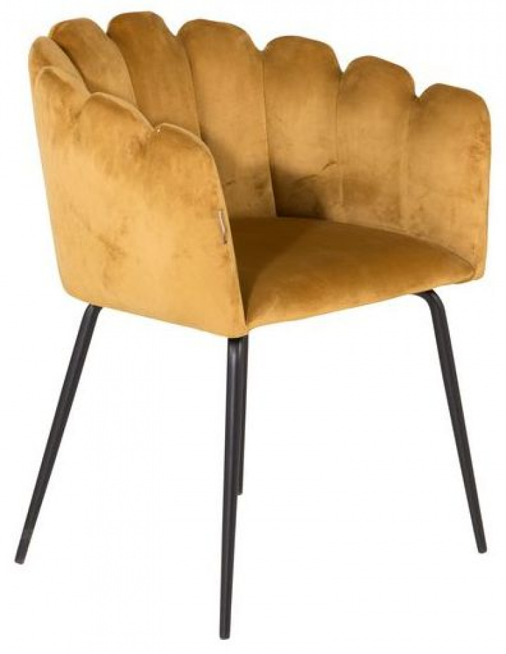 Stoel \'Flatanger\' - Geel in de groep Meubels / Zitmeubels / Stoelen bij Reforma (15001-881)