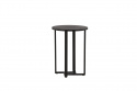 Salontafel \'Livia\' Rond 40cm - Zwart