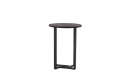 Salontafel \'Livia\' Rond 40cm - Zwart