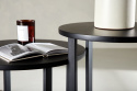 Salontafel \'Livia\' Rond 50cm - Zwart