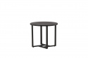 Salontafel \'Livia\' Rond 50cm - Zwart