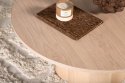 Salontafel \'Orsa\' Rond 80cm - Natuurlijk