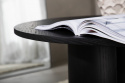 Salontafel \'Orsa\' Rond 80cm - Zwart