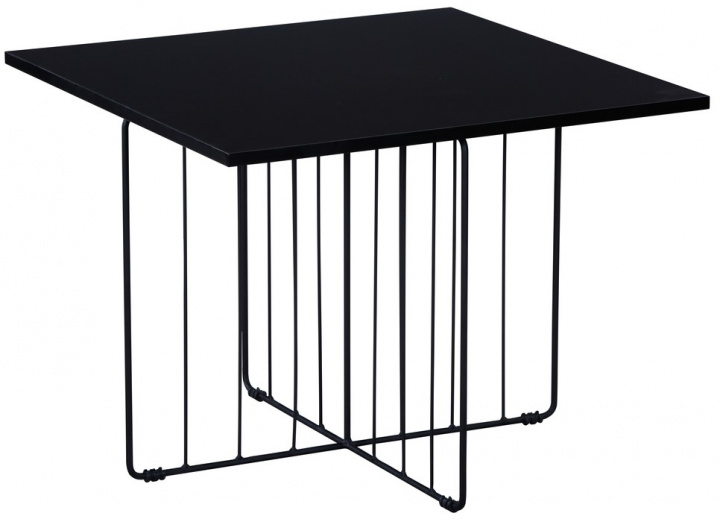 Salontafel \'Dagmar\' 60x60cm - Zwart in de groep Meubels / Tafels / Salontafels bij Reforma (15009-130)
