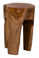 Hocker \'Rose Teak\' - Natuurlijk