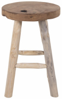 Hocker \'Badia Teak\' - Natuurlijk