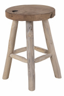 Hocker \'Badia Teak\' - Natuurlijk