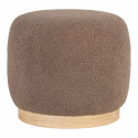 Poef \'Belfort\' - Bruin