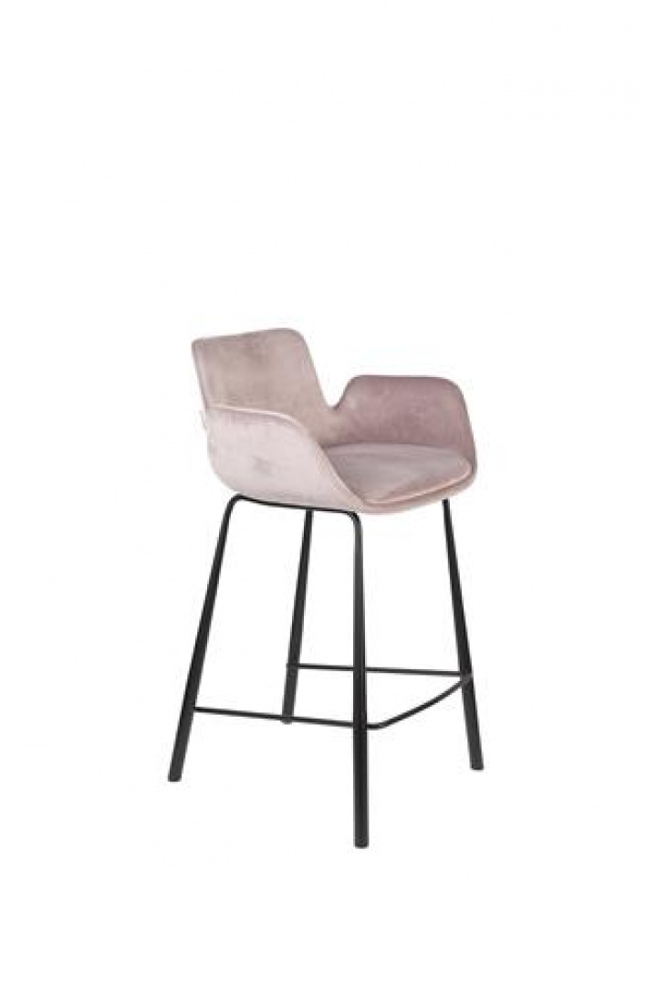 Barkruk \'Brit\' - Roze in de groep Meubels / Zitmeubels / Barkrukken bij Reforma (1501720)