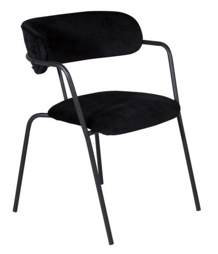 Stoel \'Glåmos\' - Zwart in de groep Meubels / Zitmeubels / Stoelen bij Reforma (15021-888)