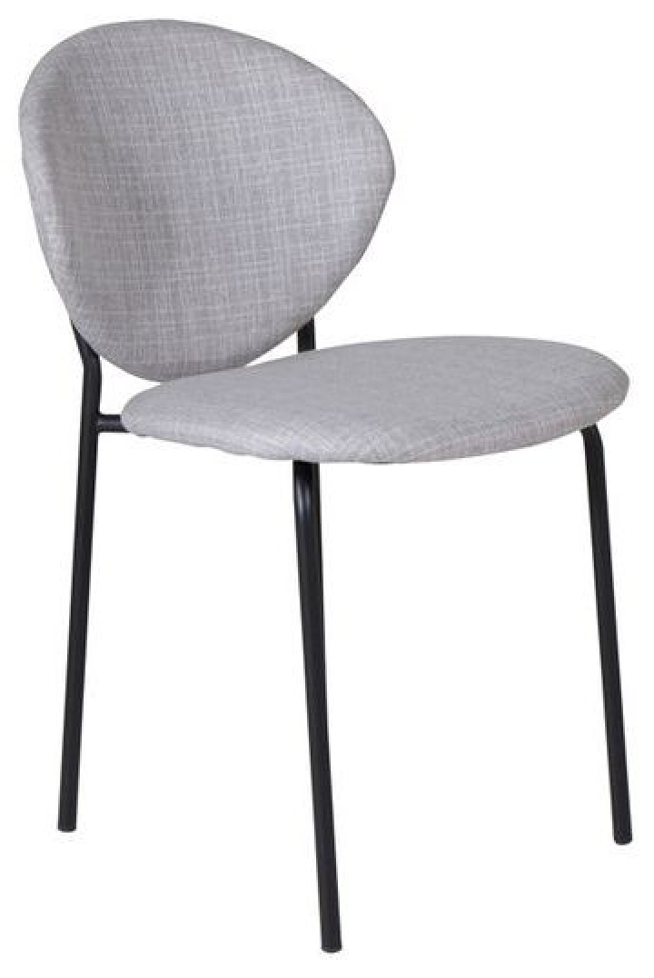 Stoel \'Borre\' - Grijs/Zwart in de groep Meubels / Zitmeubels / Stoelen bij Reforma (15022-855)