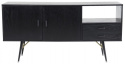 Kast \'Glomma\' 160x80cm - Zwart