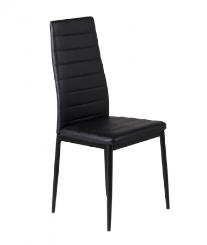 Stoel \'Brevik\' - Zwart in de groep Meubels / Zitmeubels / Stoelen bij Reforma (15031-888)