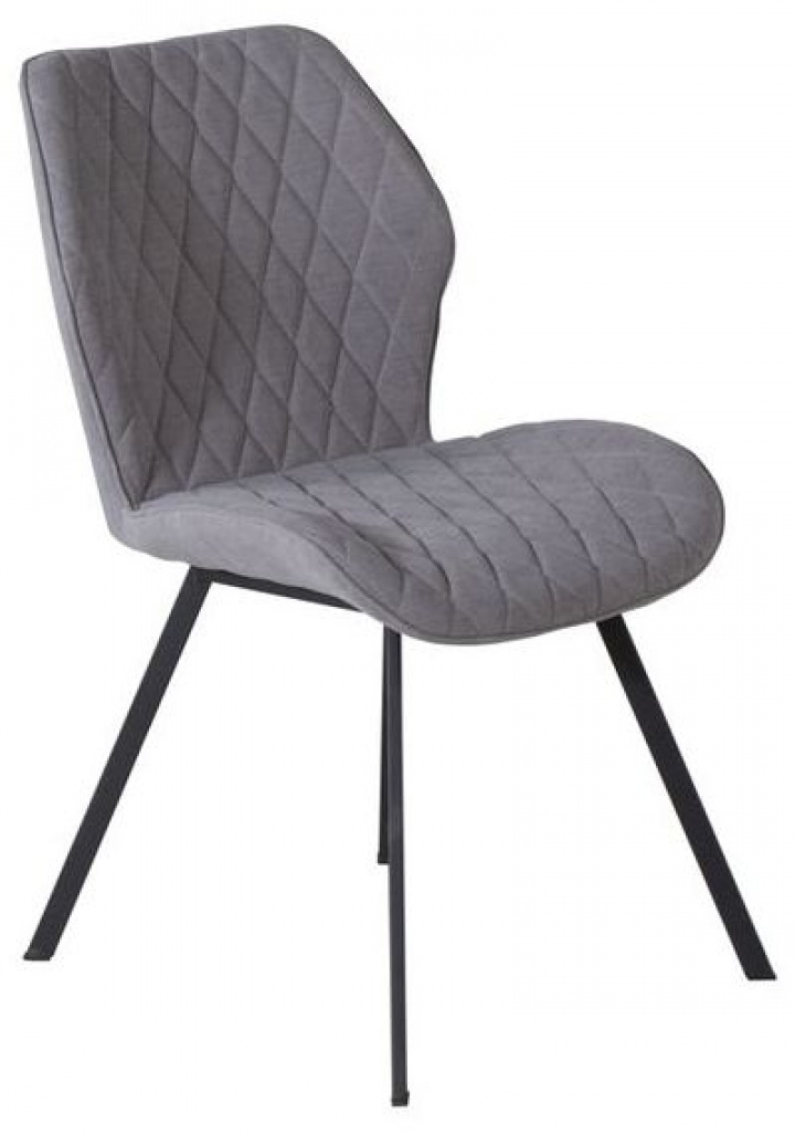 Stoel \'Bolga\' - Grijs/Zwart in de groep Meubels / Zitmeubels / Stoelen bij Reforma (15032-995)