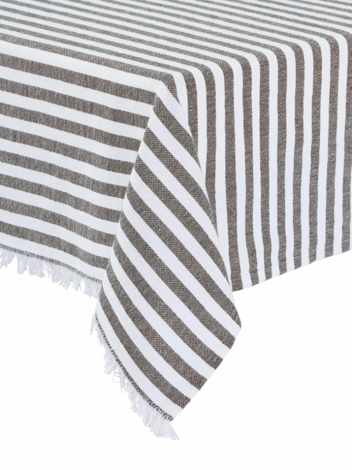 Tafelkleed \'Gaby\' 140x280 - Bruin in de groep Inrichting / Textiel / Tafelkleden bij Reforma (1528-85-012)